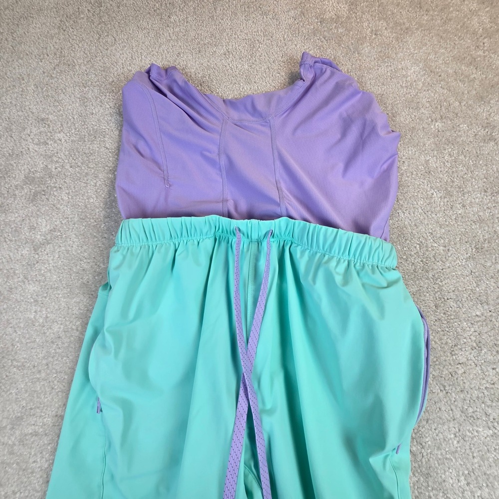 Fabletics The One Mens Mint Lined Athletic Training Running Shorts Size Medium - Picture 3 of 7